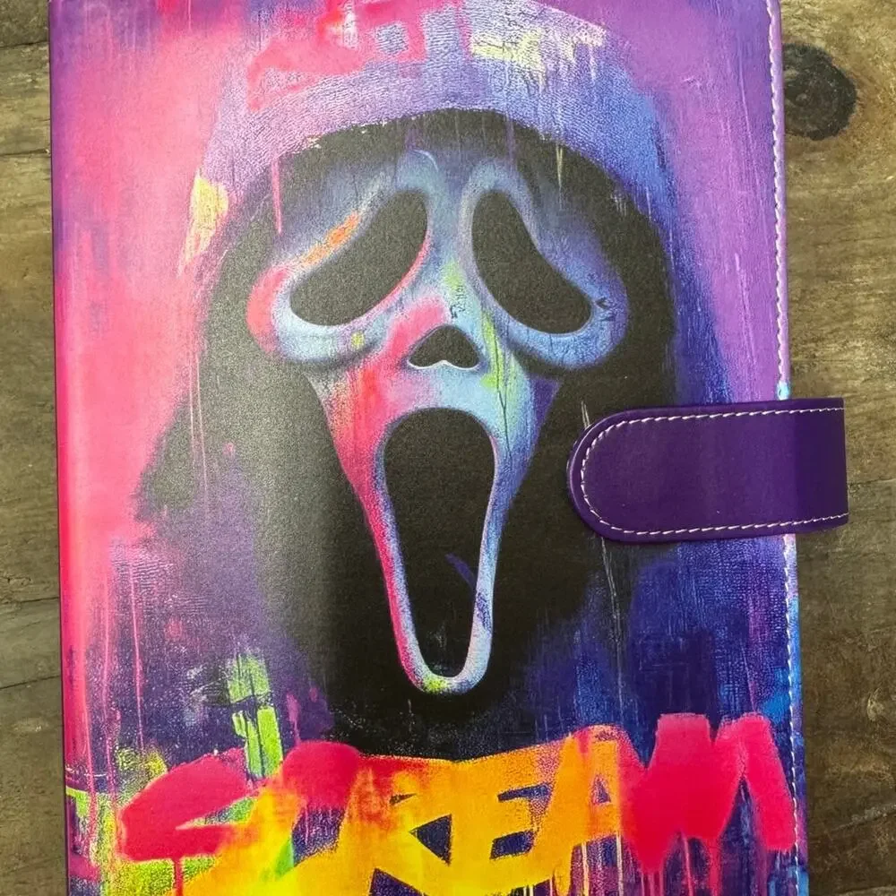 Ghostface Scream A5 Binder w/ matching paper
